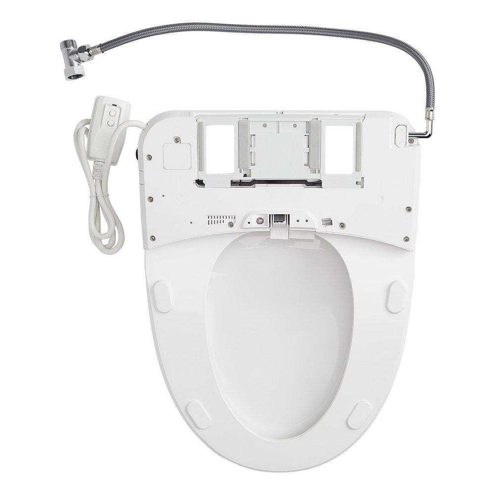 Auto Open/Close Elongated Electronic Bidet Toilet Seat 