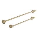 Signature Hardware Aged Brass 18 in. Towel Bar 
