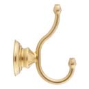 Signature Hardware Brushed Gold Robe Hook 