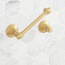 Signature Hardware Brushed Gold Toilet Tissue Holder 