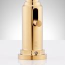 Signature Hardware Brushed Gold Two Handle Roman Tub Faucet with Hand Shower (Trim Only) 