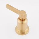 Signature Hardware Brushed Gold Two Handle Roman Tub Faucet with Hand Shower (Trim Only) 