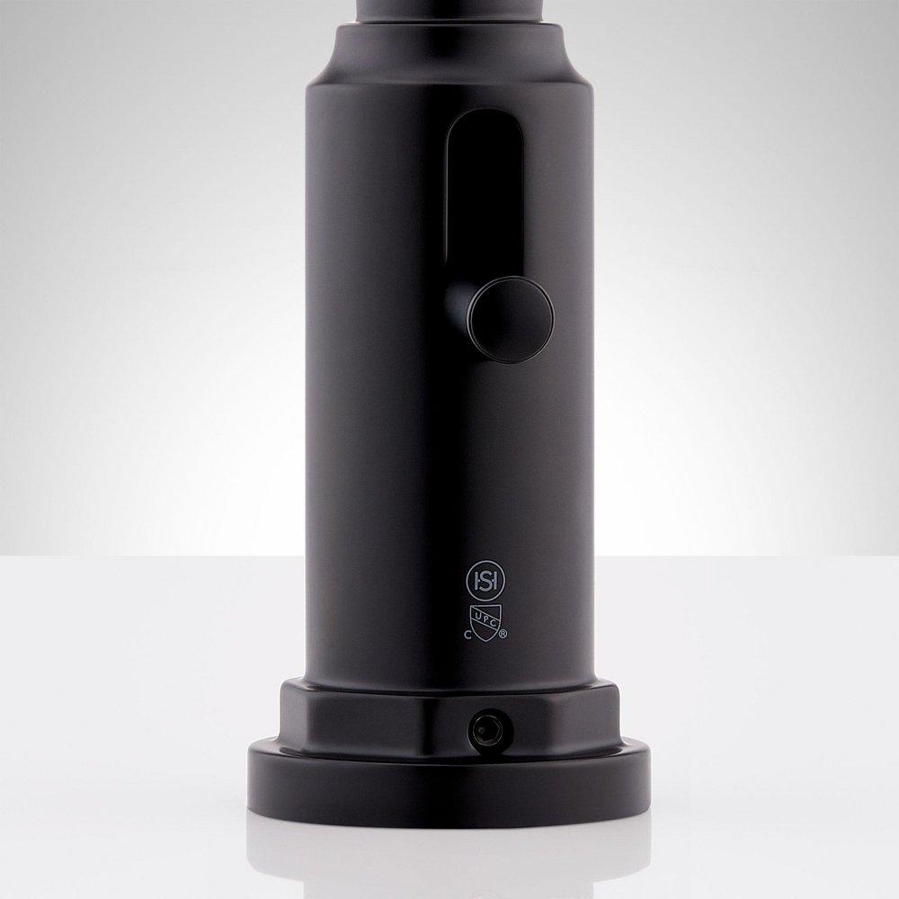 Signature Hardware Matte Black Two Handle Roman Tub Faucet with Hand Shower (Trim Only) 