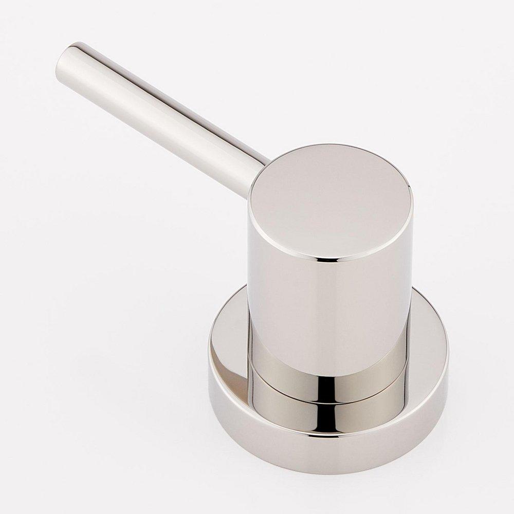 Signature Hardware Polished Nickel Two Handle Roman Tub Filler Faucet with Hand Shower (Trim Only) 