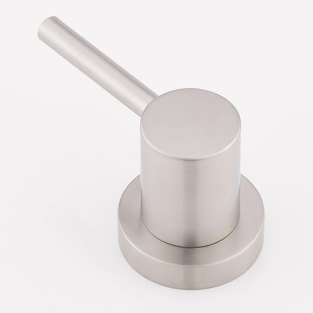 Signature Hardware Brushed Nickel Two Handle Roman Tub Filler Faucet with Hand Shower (Trim Only) 