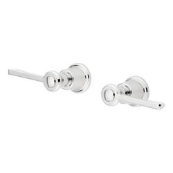 Lever Handles for Floor Mount Tub Filler in Chrome