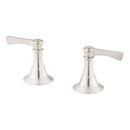Lever Handles for Roman Tub Faucet Trim in Brushed Nickel