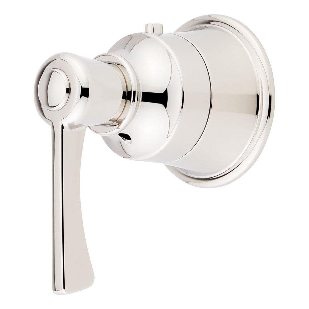 Signature Hardware Polished Nickel Lever Handle for Thermostatic Valve Trim 