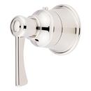 Signature Hardware Polished Nickel Lever Handle for Thermostatic Valve Trim 