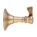 Signature Hardware Aged Brass Single Robe Hook 