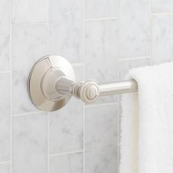 24 in. Towel Bar in Polished Nickel