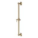 30 in. Shower Rail in Aged Brass