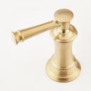Signature Hardware Brushed Gold Two Handle Widespread Bathroom Sink Faucet 