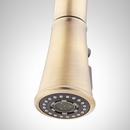 Signature Hardware Aged Brass Single Handle Pull Down Kitchen Faucet 