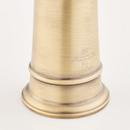 Signature Hardware Aged Brass Single Handle Pre-Rinse Kitchen Faucet 