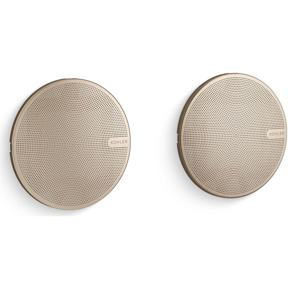 Shower Speakers in Vibrant&reg; Brushed Bronze 