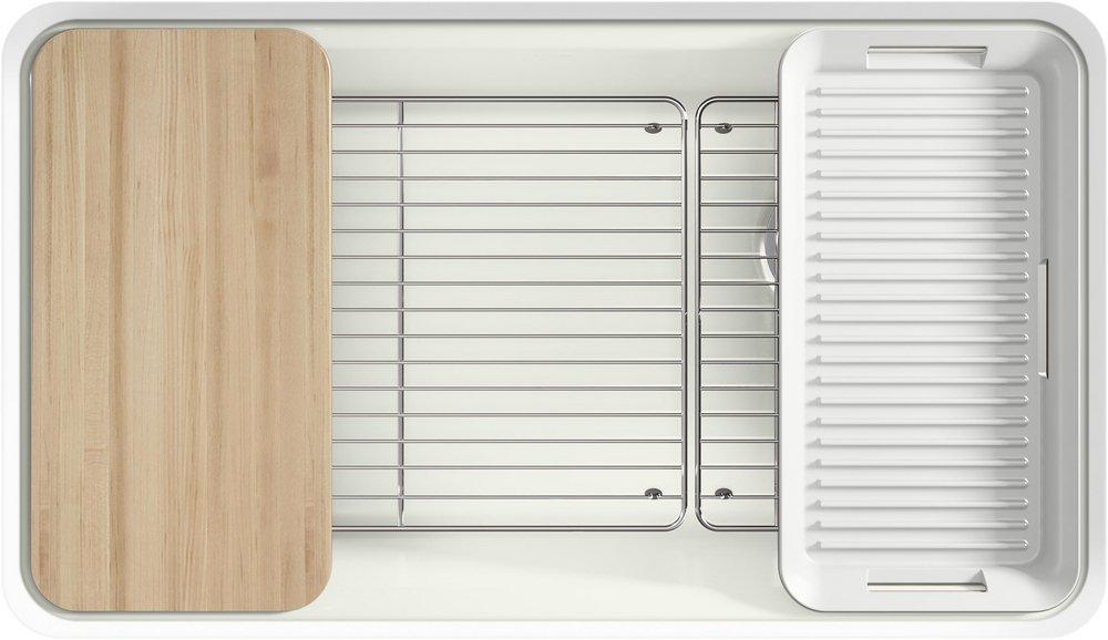 RIVERBY SINK SINGLE UC 5U-HOLE 