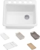 RIVERBY SINK SINGLE UC 5U-HOLE 