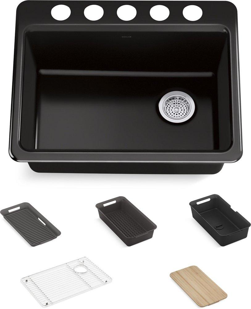 RIVERBY SINGLE BASIN UNDERMOUNT SINK 