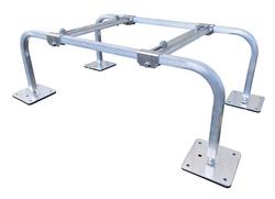 12" High - Aluminum Mini-Split Stand (Up to 400 lbs.)