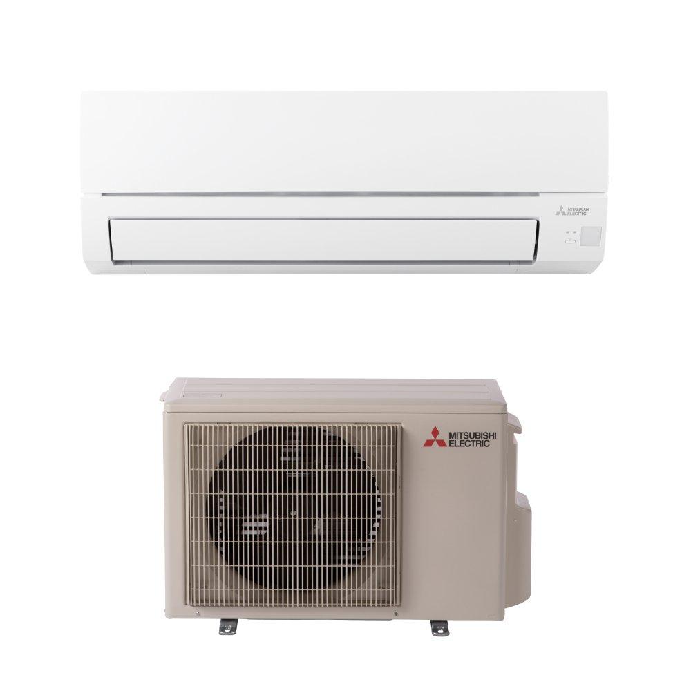 Mitsubishi 9k BTU - 18.0 SEER2 - Indoor Wall-Mounted Single-Zone Heat Pump Inverter - R-454B 