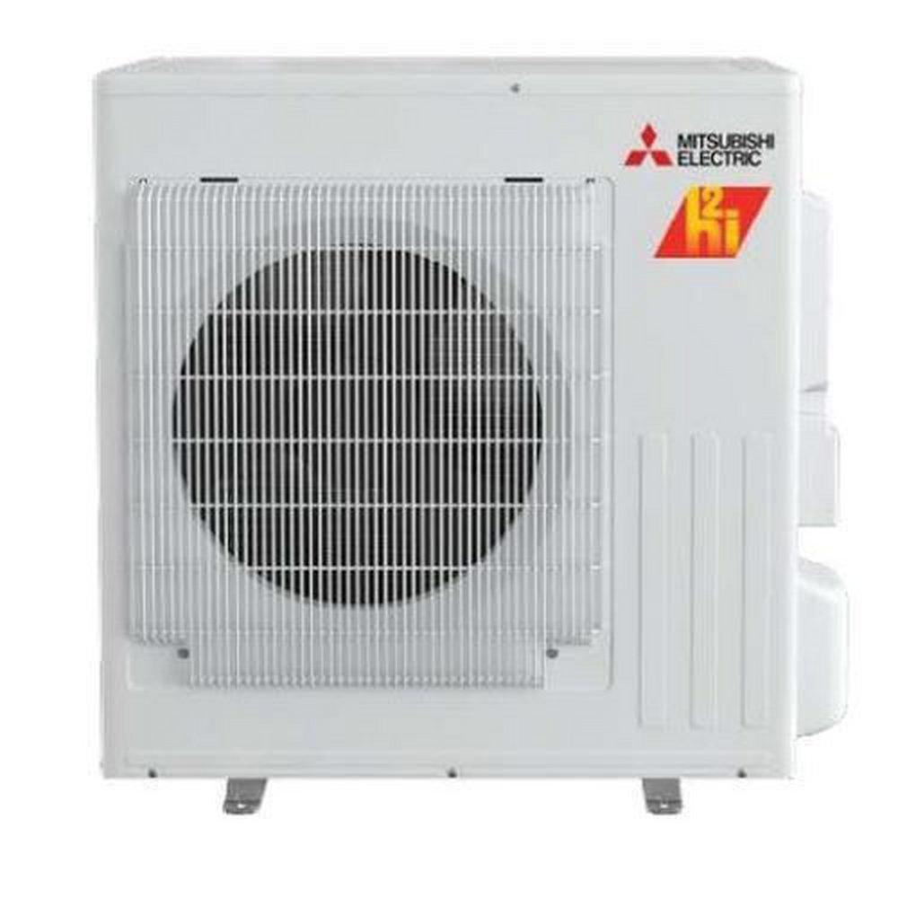 Mitsubishi 9k BTU - Wall-Mounted Outdoor Ductless Heat Pump - R-454B 