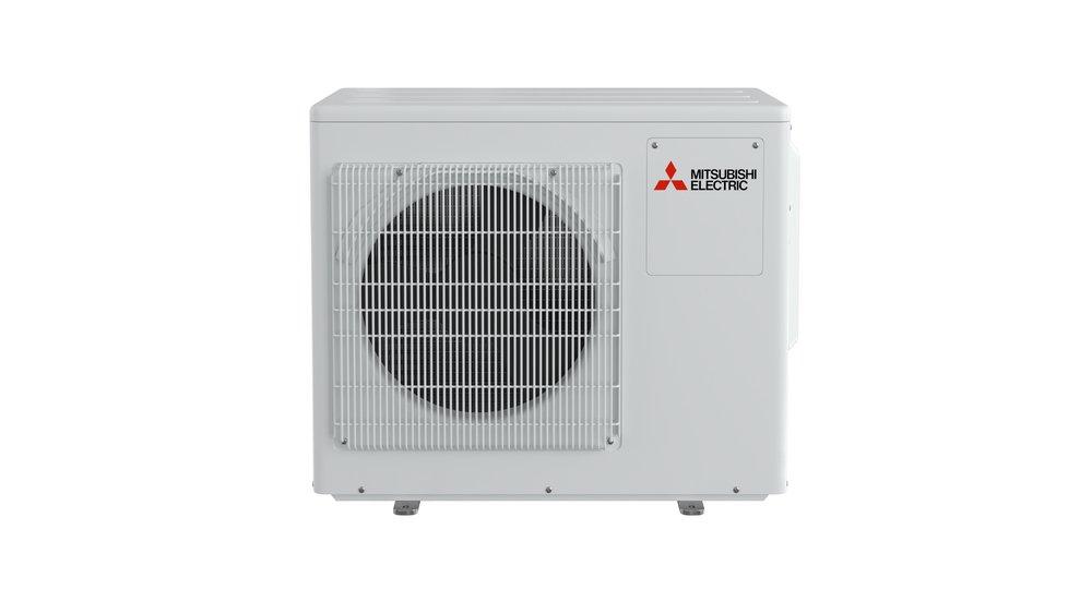 Mitsubishi 20k BTU - 2 Port - Outdoor Multi-Zone Heat Pump - R-454B 