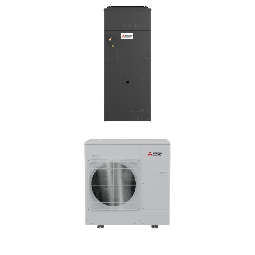 Mitsubishi 12k BTU - Multi-Position Air Handler - Single-Zone - R-454B 
