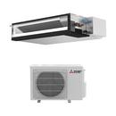 Mitsubishi 9k BTU - Low Static - Horizontal Ducted Heat Pump Air Handler - R-454B 