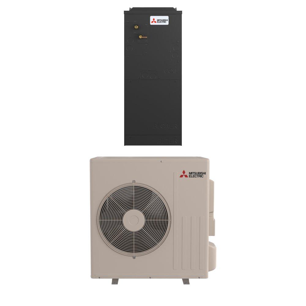 Mitsubishi 18k Btu/h - Multi-Position Air Handler - Multi Zone - R