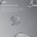 Single Handle Monoblock Bathroom Sink Faucet in Chrome 