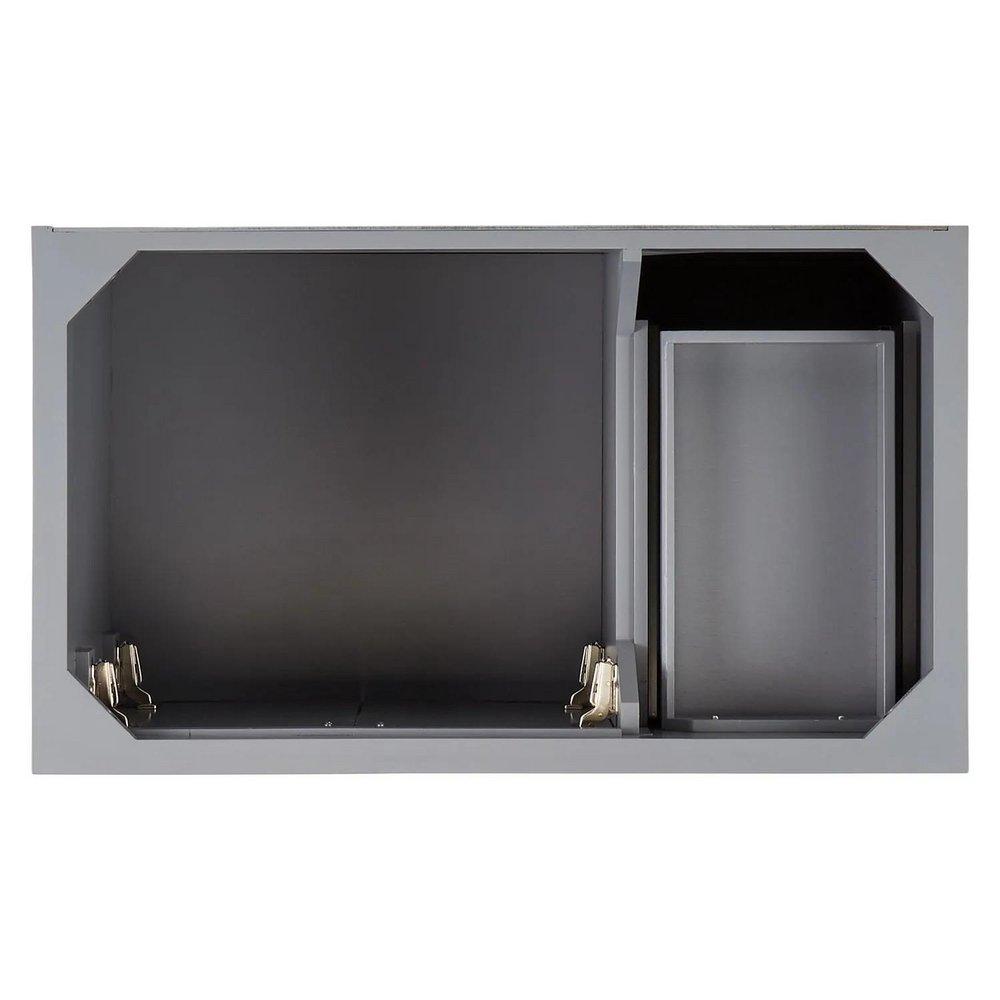 Signature Hardware Grey 36 in. Floor Mount Vanity 