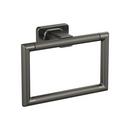 Amerock Gunmetal Square Closed Towel Ring 