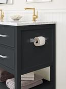 Amerock Polished Nickel Wall Mount Toilet Tissue Holder 