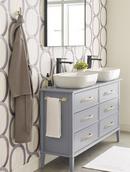 Amerock Golden Champagne 8 in. Towel Bar 