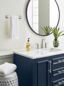 Amerock Brushed Nickel 8 in. Towel Bar 