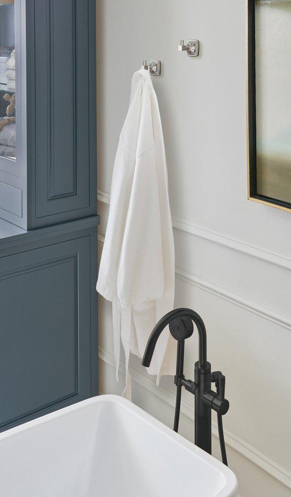 Amerock Polished Nickel Single Robe Hook 