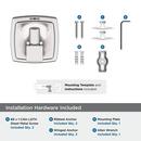 Amerock Polished Nickel Single Robe Hook 