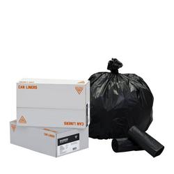 33 x 39 in. 1.25 mil SCS-Certified Can Liner in Black (Case of 100)