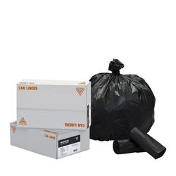 40 x 46 in. 1.25 mil SCS-Certified Can Liner in Black (Case of 100)
