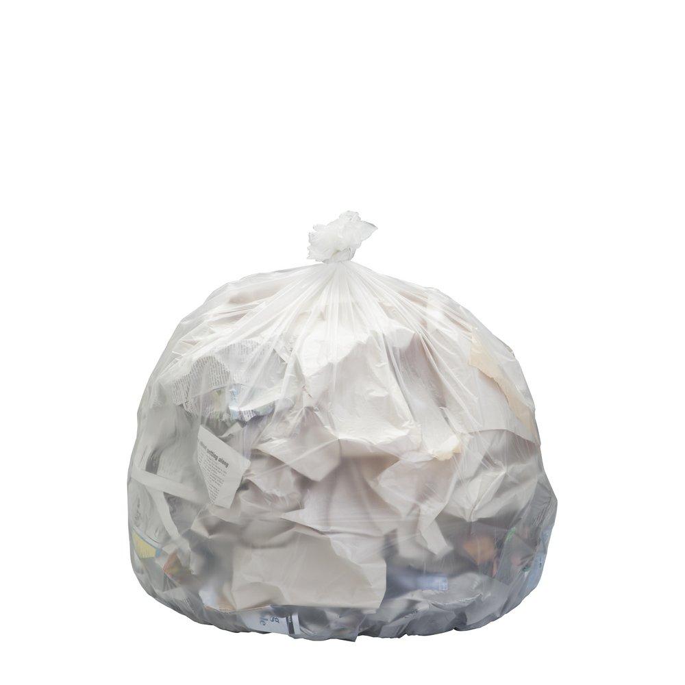 40 x 46 in. 1.5 mil Can Liner in Clear (Case of 100) 