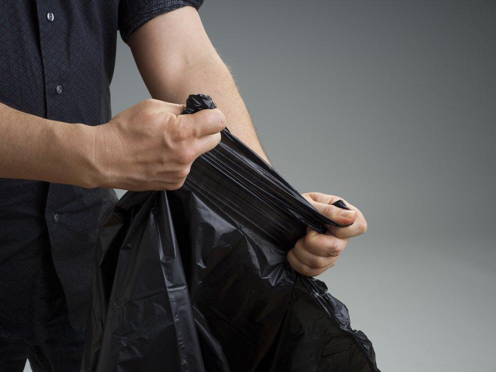40 x 46 in. 1.5 mil Can Liner in Black (Case of 100) 