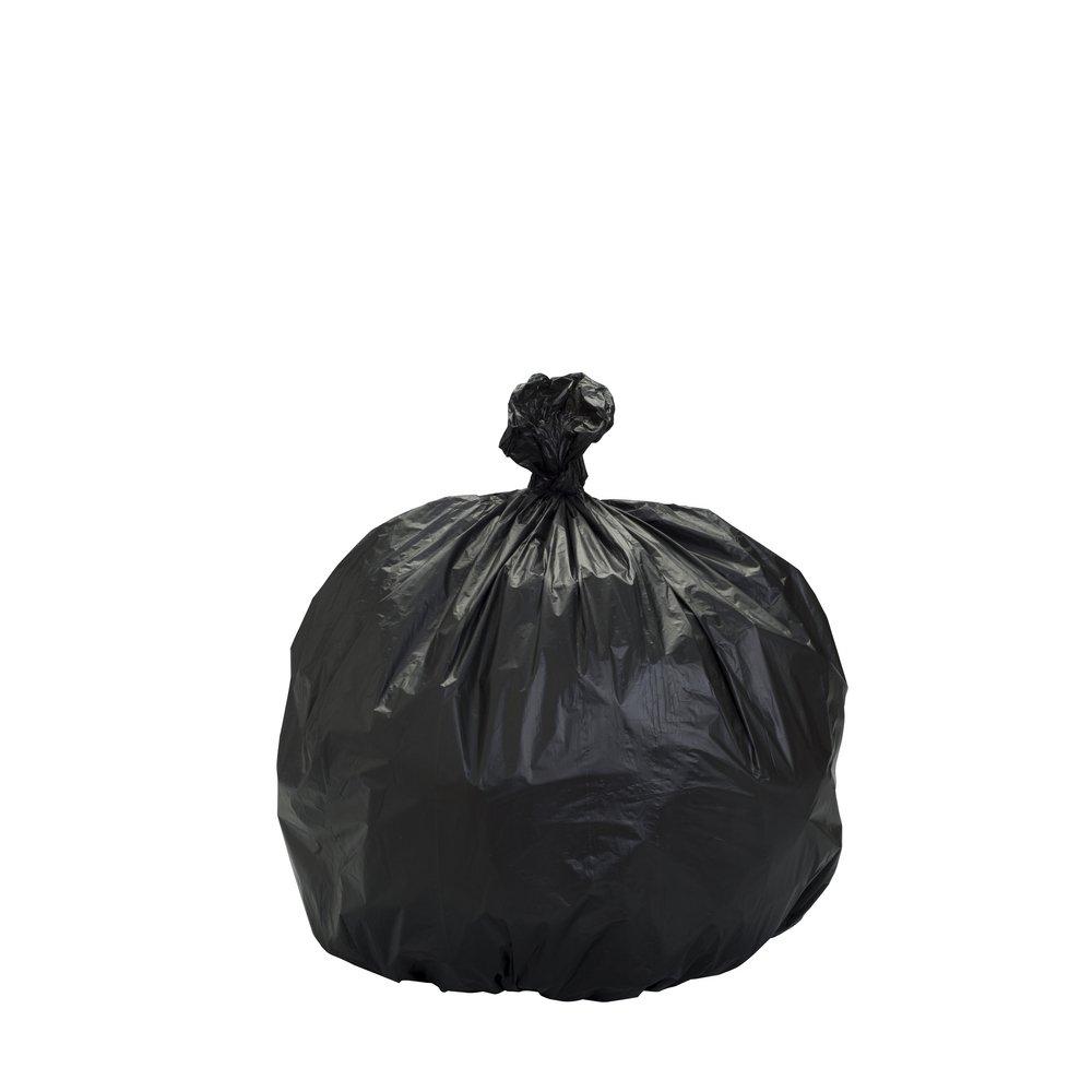 40 x 46 in. 1.5 mil Can Liner in Black (Case of 100) 