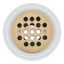 Signature Hardware Brushed Gold Shower Drain 