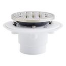 Signature Hardware Polished Nickel Shower Drain 