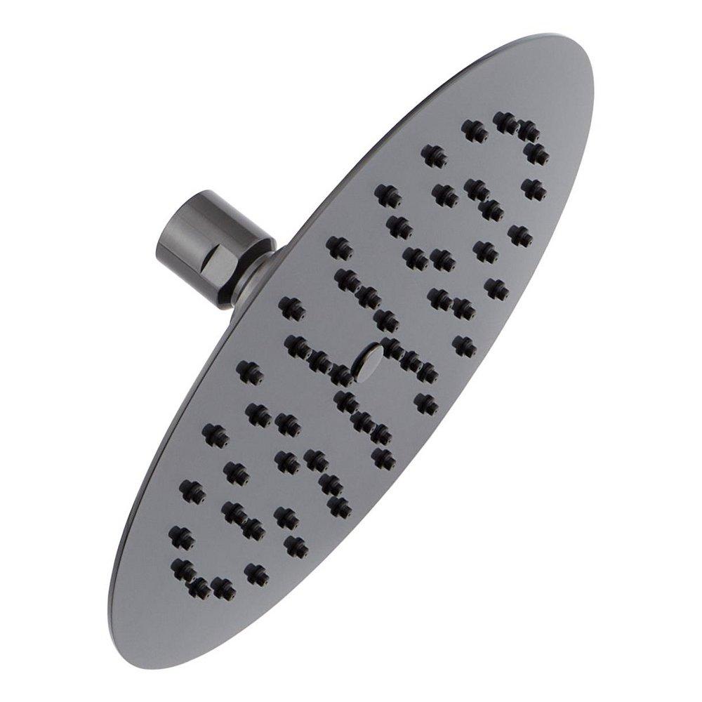Signature Hardware Gunmetal Single Function Showerhead 