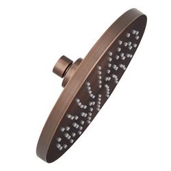 8 In. 1.8 GPM Single Function Round Showerhead in Oil Rubbed Bronze