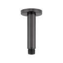 4 in. Ceiling Mount Shower Arm with Flange in Gunmetal