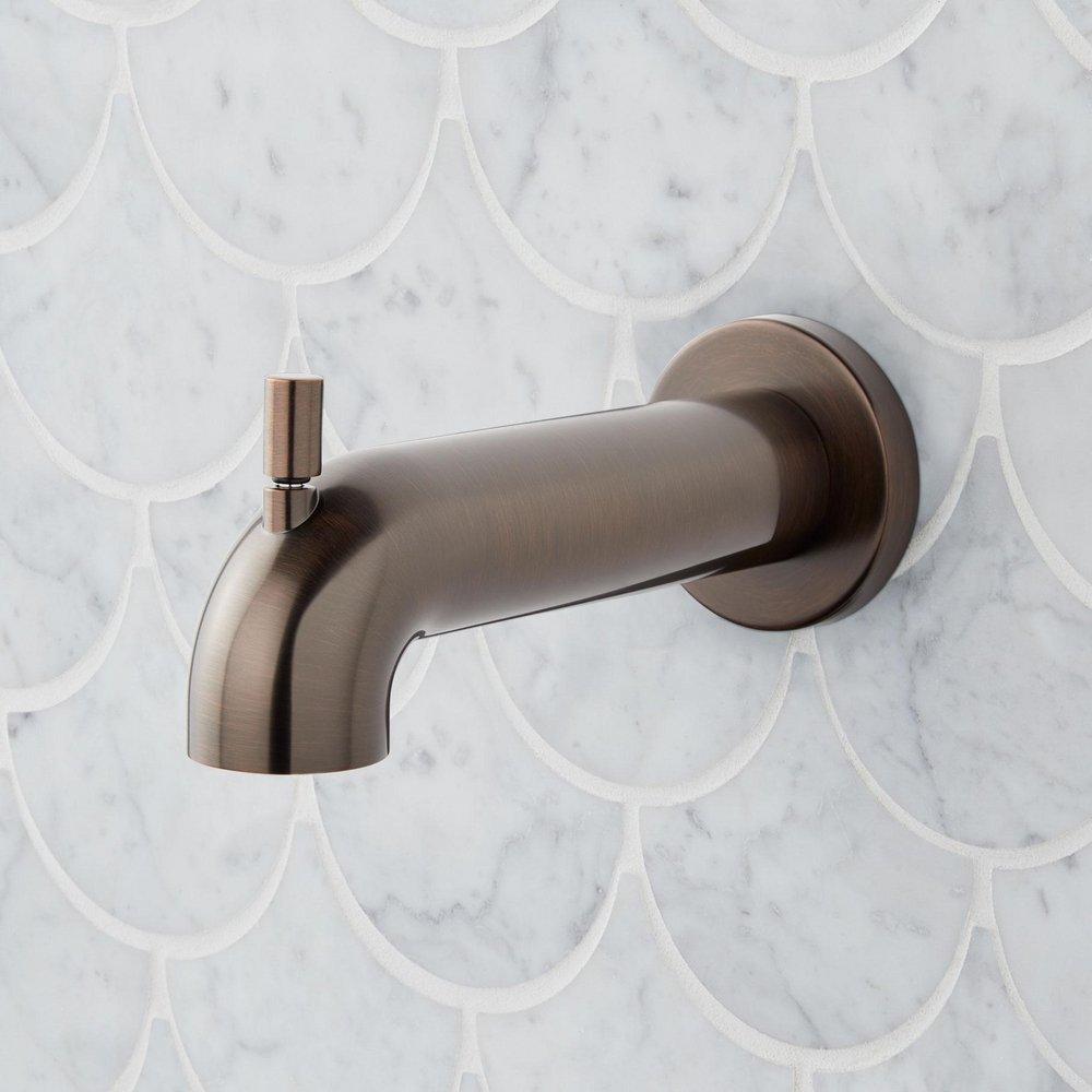 Signature Hardware Oil Rubbed Bronze Diverter Tub Spout 