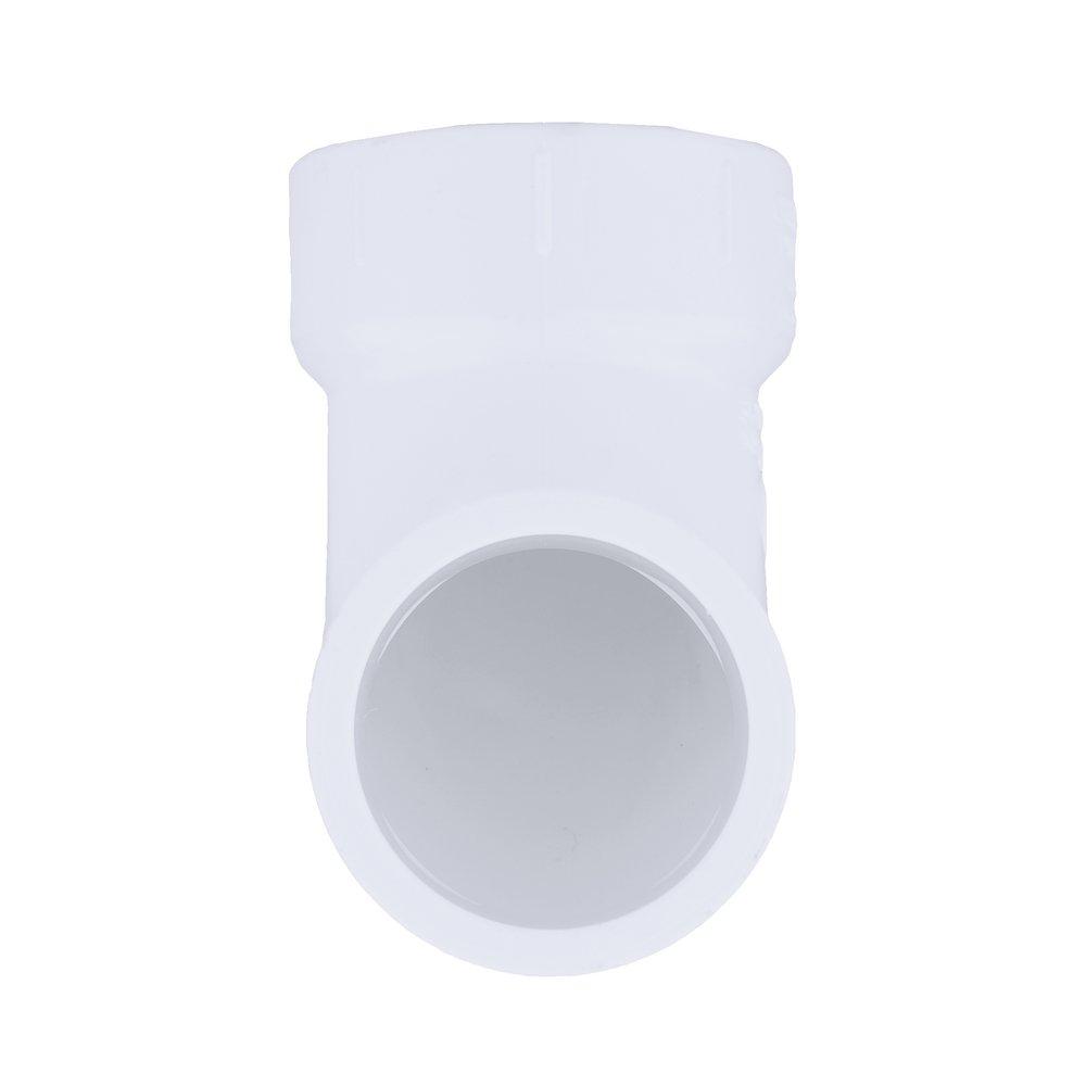 White PVC DWV 90&deg; Street Elbow 